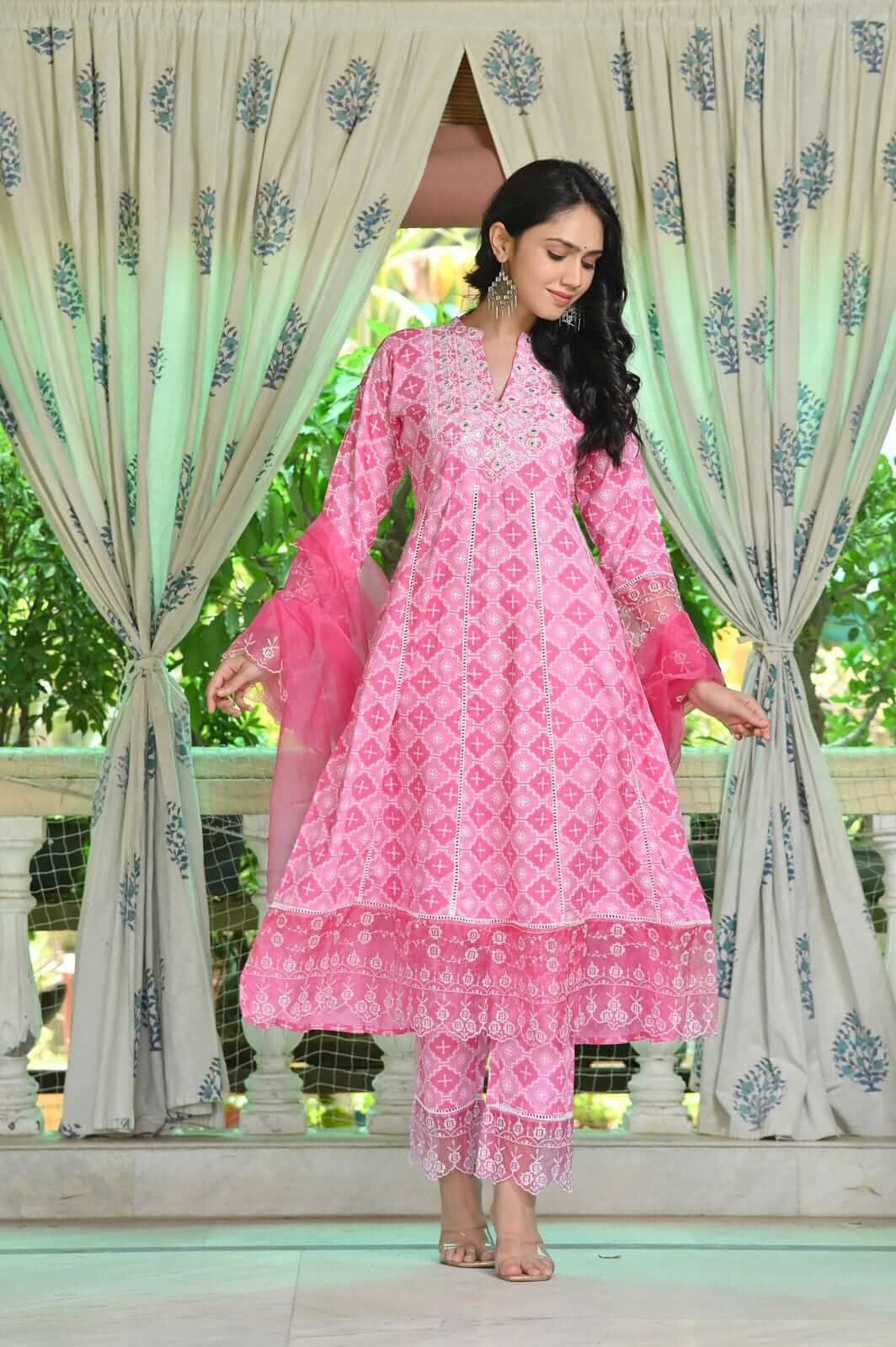 Anarkali Kurta Set