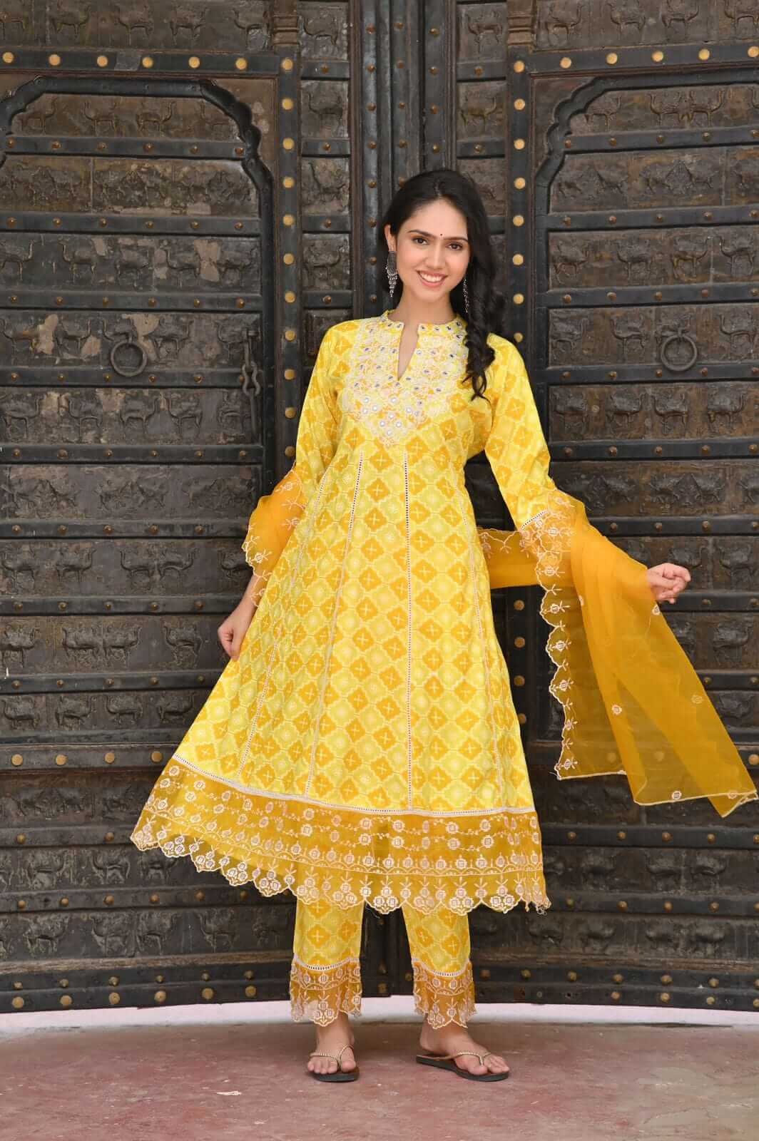 Anarkali Kurta Set