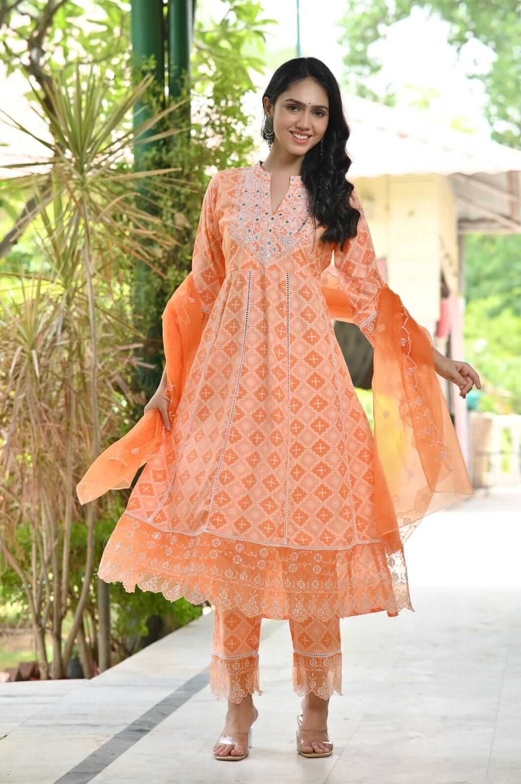 Anarkali Kurta Set