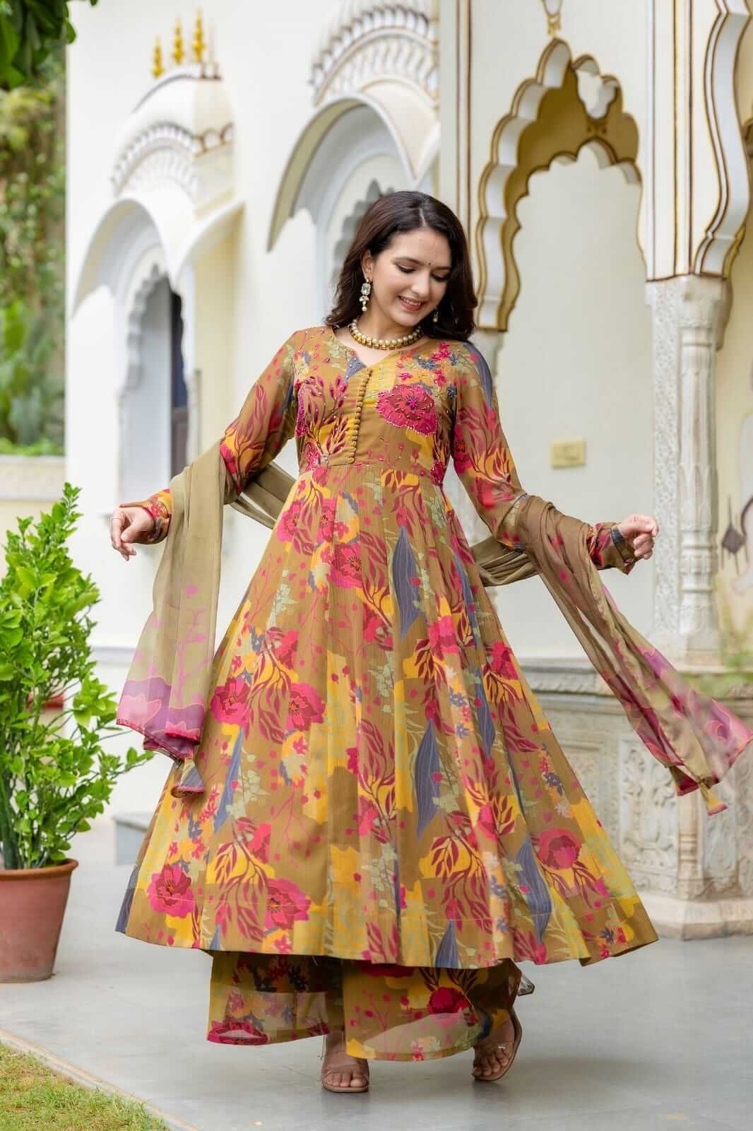 Anarkali Kurta Set